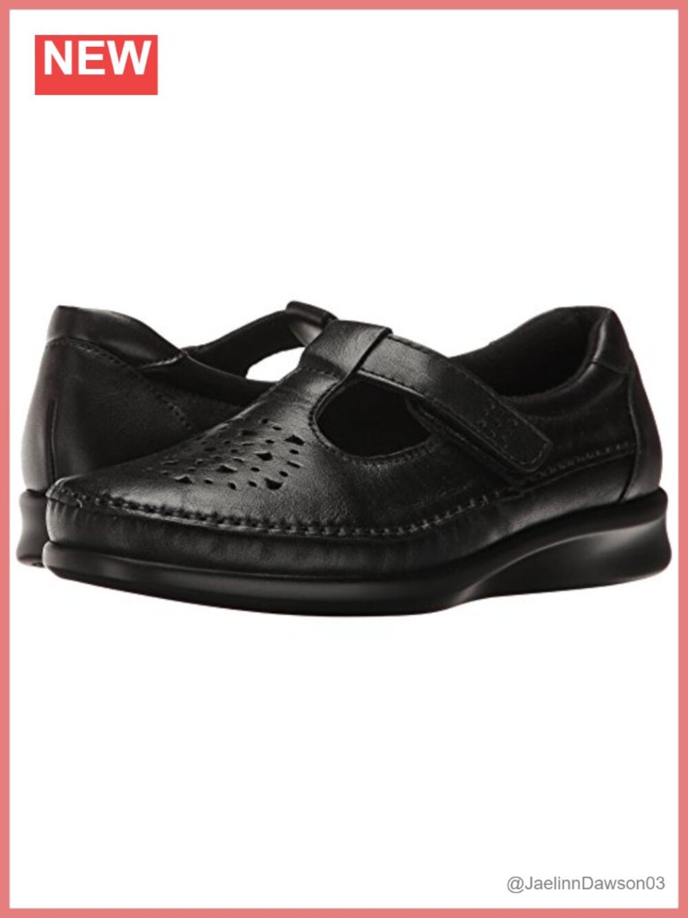 SAS Women's Willow Loafers Faux Leather Stacked Heel